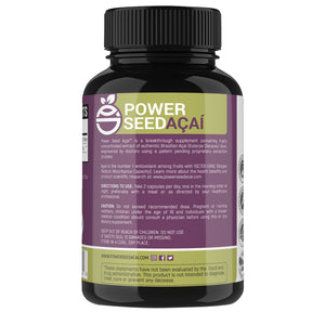 Acai Berries Seed Extract Organic Supplement - Power Seed