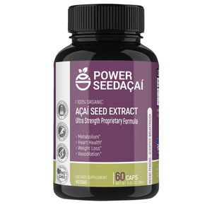 Acai Berries Seed Extract Organic Supplement - Power Seed